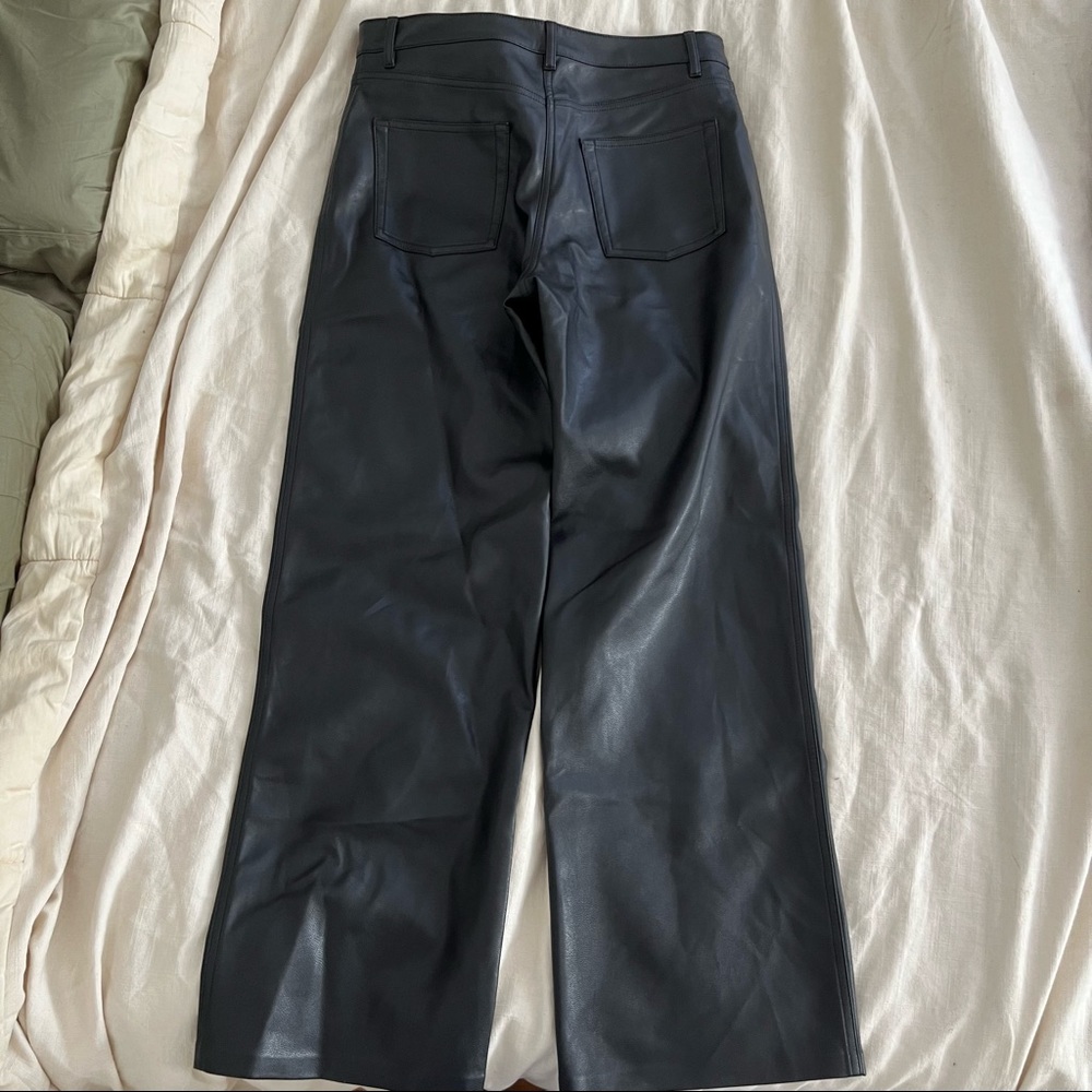 Aritzia Babaton Leather Command Cropped Pant - image 6